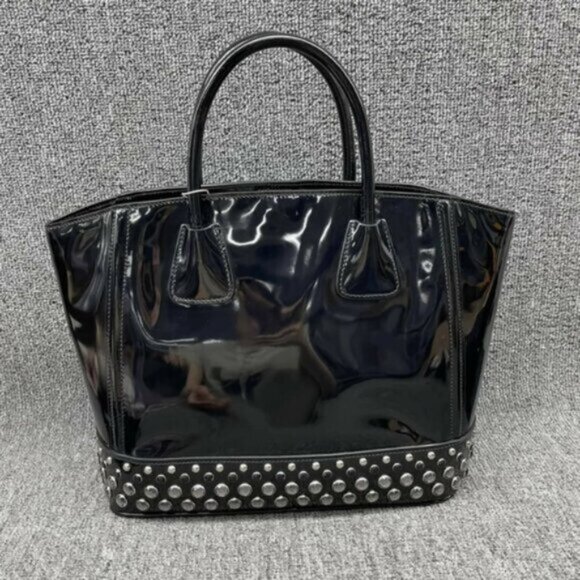 Prada Patent Leather Tote Bag 410-082725 - Picture 2 of 16